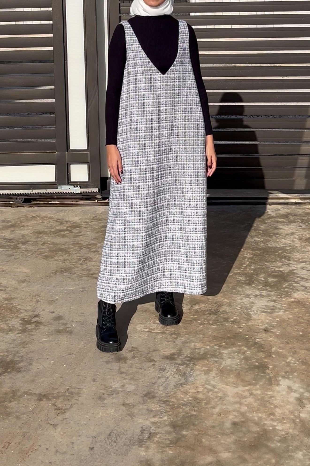 Composed Layer Dress