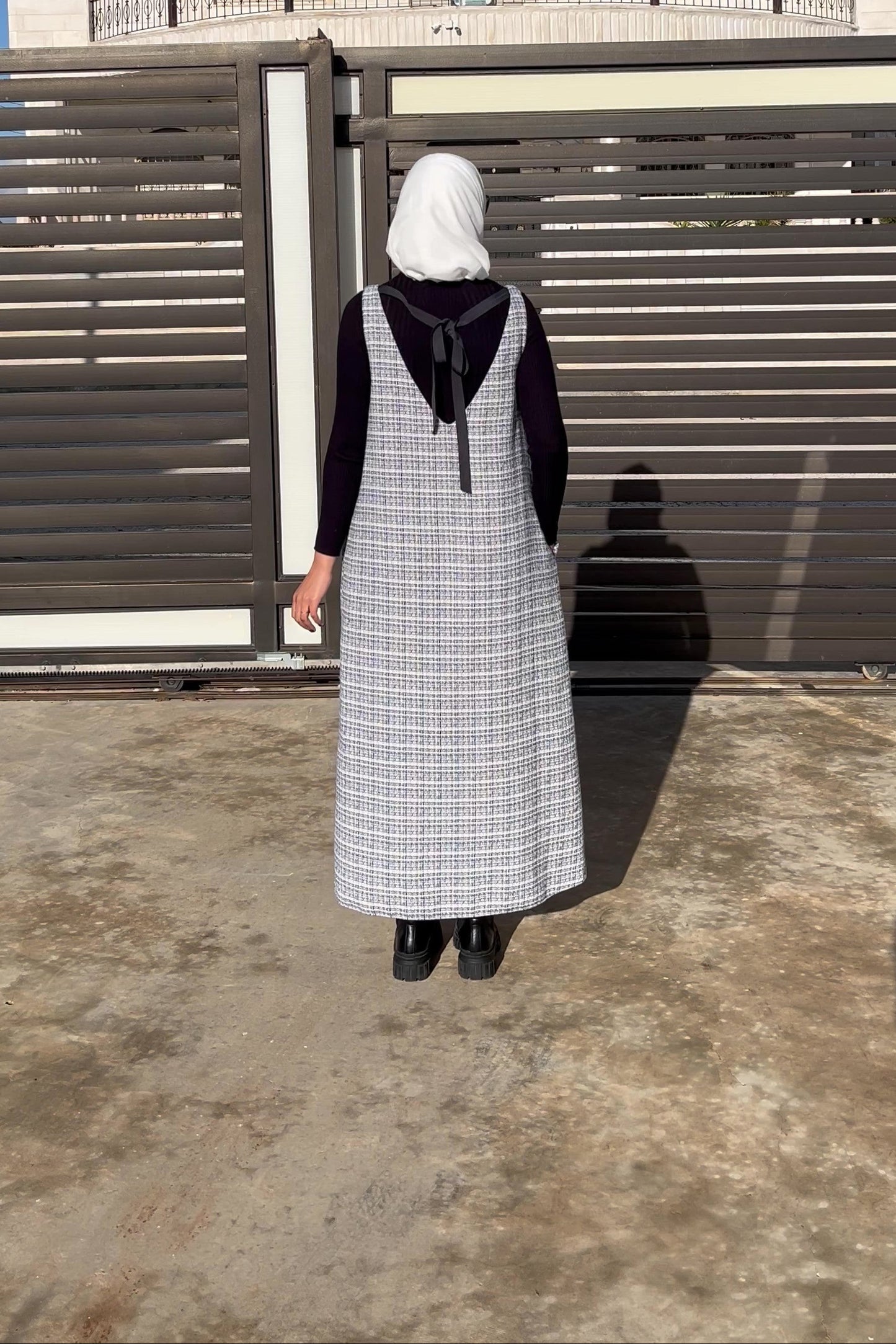 Composed Layer Dress